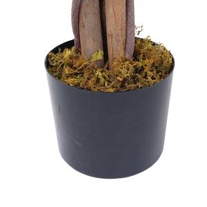 Ficus artificiel Alto Arvore Com Madeira Real Tronco Ficus Bola Arvore Para Decoracao Extérieur <span class=keywords><strong>Intérieur</strong></span> - Product Image 5