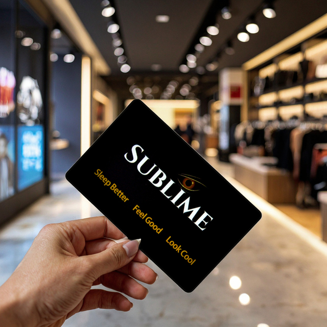 Wholesale Custom CR80 PVC RFID/NFC Mini Tag Membership/Gift/VIP Loyalty Cards with Embossed Number Waterproof Hotel Business Use
