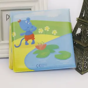 Buku Mandi Bayi EVA Desain Baru Pendidikan Dini untuk Bayi Kartun Lucu Lembut Buku Mandi Bayi