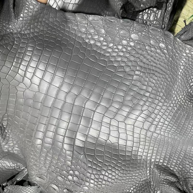 Scale Relief Synthetic Leather, Charcoal Grey High Density Finish For ...