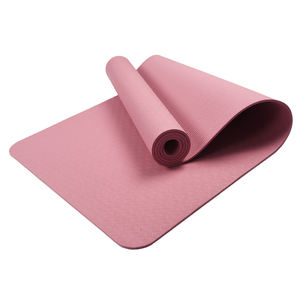 Alta calidad XINGYUN 6mm TPE doble cara antideslizante Yoga Mat 183cm resistente a las manchas impermeable fábrica logotipo personalizado al por mayor - Product Image 4