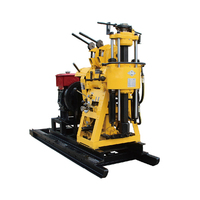 Hydraulic Borehole Diesel Water Well Rock Drill Rig Machine