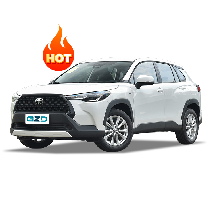 Toyot Corola кросс 2024 бензиновый автомобиль с левым рулем 5-дверный компактный бензиновый автомобиль внедорожник Toyo-ta Coro-lla Cross