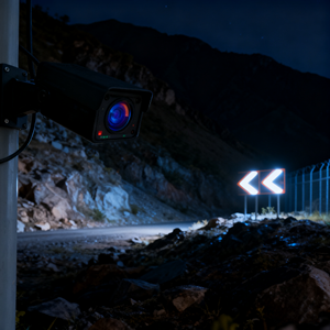 Systèmes de caméra espion de surveillance aéroportuaire à prix d'usine, caméra IP réseau, imagerie thermique infrarouge laser - Product Image 4