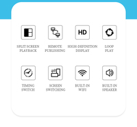 Pantalla Táctil Capacitiva de 55 Pulgadas para Publicidad, Montada en la Pared, con Sistema Android para Uso Comercial