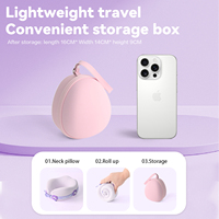 Nouvel Arrivage Oreiller de Voyage Ergonomique en Mousse à Mémoire de Forme en U pour Enfants avec Sac de Rangement – Oreiller de Soutien Portable Multifonctionnel pour Voiture