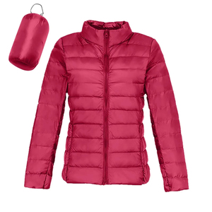 Productos de Dropshipping, Chaqueta de Plumón para Mujer, a la Moda, para Invierno, Portátil, Ultraligera, Cálida, Resistente al Viento, para Actividades al Aire Libre - Product Image 2