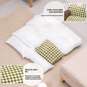Medium Large Small Animal <b>Pet</b> Bed Removable Cover Deluxe Washable <b>Sofa</b> Lair Mat Soft Cozy Warm Scratch Wear Fashion Cloth Carton - Product Image 6