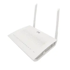 العلامة التجارية جديد GPON ONU ONT 4GE + 2TEL + الكيبل التلفزيوني + USB + موزع إنترنت واي فاي ZTE F668