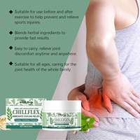 SOUTH MOON Vente en gros Crème apaisante et rafraîchissante Chillflex 100g pour soulager les douleurs articulaires et musculaires, crème corporelle douce et apaisante