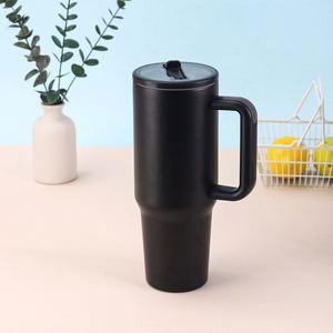 40oz H5.0 Handle <b>Car</b> Travel Tumbler Vacuum <b>Mug</b> Lid Straw Non-Slip Base OEM ODM Custom Brand - Product Image 3