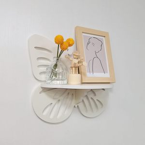 Étagère murale en forme de papillon, présentoir mural mignon pour chambre d'enfant, <span class=keywords><strong>petite</strong></span> étagère décorative murale, rangement de décorations - Product Image 3