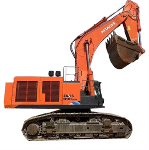 Deux unités d'excavatrices sur chenilles Hitachi ZX890 ZX890LCH-5A, équipement lourd de construction minière, grandes machines - Product Image 1