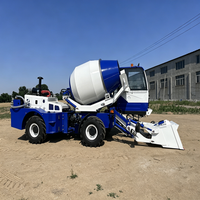 Camión Mezclador de Concreto Autocargable de 12m³ de Alta Resistencia con Alimentación, Mezcla y Transporte Integrados para Proyectos a Gran Escala