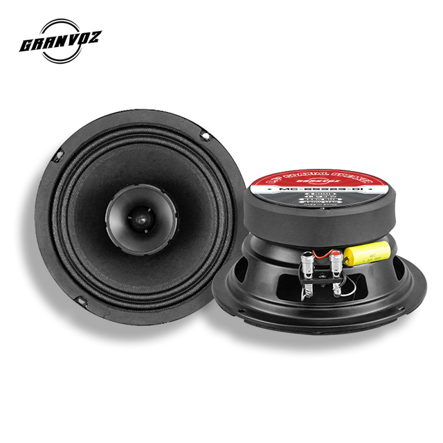 225W 23OZ 1.5 Inch Iron KSV Midrange Coaxial Replacement Car Audio Speakers 6.5 Inches