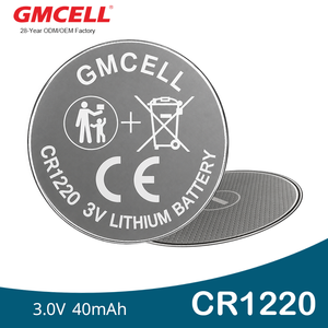 แบตเตอรี่ลิเธียมแบบกระดุม CR1220 3V จากโรงงานโดยตรง รุ่น DL1220,ECR1220,KCR1220 สำหรับกุญแจรีโมท, นาฬิกา, ของเล่น, อุปกรณ์ IoT, กุญแจรถยนต์ - Product Image 1