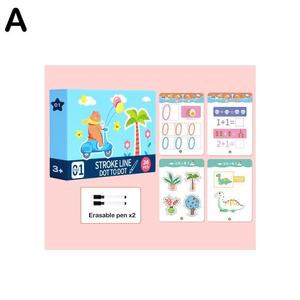 Tablette à dessin Stylo Entraînement à la main Enfants Jouets <span class=keywords><strong>Montessori</strong></span> Livres magiques éducatifs Livres d'apprentissage pour enfants Écriture - Product Image 2