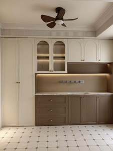 Armario Moderno de Madera con Diseño Independiente, Características Extensibles y Ajustables, Construcción Duradera, Color en Contraste, Uso Multi-Espacio - Product Image 3