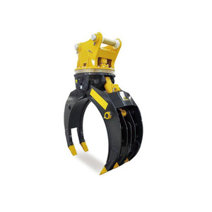 ミニショベル1-100T用油圧回転式非回転式モーターツリーせん断グラブ1年保証中国製 - Product Image 2
