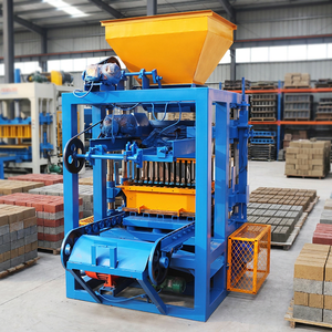 Machine à fabriquer des blocs de béton creux bibo QTJ4-24 |   Machine à mouler les briques d'une capacité de 4000 pièces/8h à vendre - Product Image 1