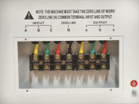 Stabilisateur de tension triphasé Tns 30 kVA, régulateur de tension SVC en cuivre 220 V 50 Hz pour usage industriel