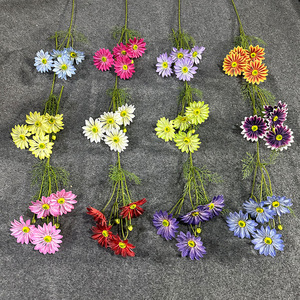 Non-Flocked Cosmos <b>Artificial</b> <b>Flowers</b> Silk Wedding Decor Floor <b>Arrangements</b> Photography Props Home Decor - Product Image 2