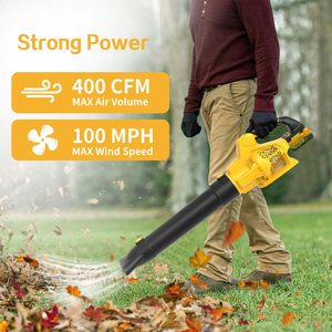 เครื่องเป่าลมใบไม้ไร้สาย แบตเตอรี่ 20V 400CFM ปรับความเร็วได้ กำลังแรง พร้อมเครื่องเป่าลมใบไม้รุ่น CB08 - Product Image 2