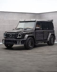 Para Mercedes W465 G500 G63 Kit de carrocería de fibra de carbono G500 G63 Estilo MSY mejorado Parachoques delantero y trasero Arcos de rueda Kit de cuerpo ancho - Product Image 4