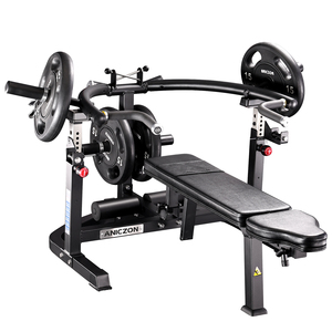 Máy tập ngực đa năng bằng thép, có thể điều chỉnh độ nghiêng, sử dụng đĩa tạ, dùng cho tập luyện tại nhà - Product Image 1