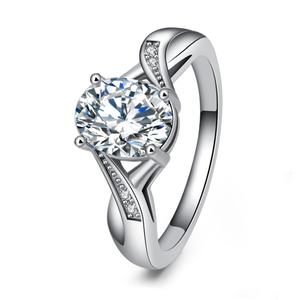 Bagues ovales en argent sterling 925 de style vintage torsadé pour femmes - Product Image 6