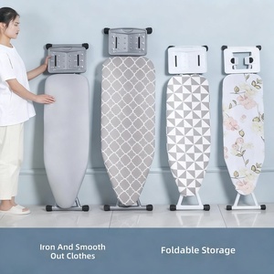 Grande planche à repasser pliable <span class=keywords><strong>de</strong></span> haute qualité, type <span class=keywords><strong>sur</strong></span> pied, en métal, pour armoire, salle <span class=keywords><strong>de</strong></span> bain, hôtel - Product Image 1