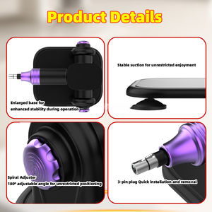 Leistungs starke elektrische weibliche Masturbation <span class=keywords><strong>Dildo</strong></span> vibratoren Schub modus Sexspielzeug für Erwachsene Einstellbare Frauen Sexuelle automatische Maschine - Product Image 3