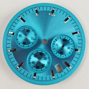 Montre mécanique multifonctionnelle de marque supérieure avec cadran de 32,7 mm, accessoires de montre, cadran à six aiguilles pour mouvements VK63/VK64 - Product Image 4