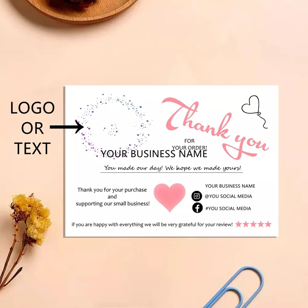 Modern Business ADD IHR LOGO Media Social Card Paket Einst eck karte Verpackungs karte