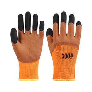 SAILGOOD Guantes de trabajo de seguridad con capas de látex de poliéster para la industria de la construcción personalizados de alta calidad - Product Image 1