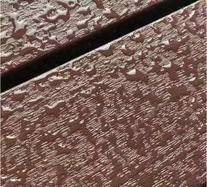 Cubierta de plástico de grano de madera Impermeabilización Suelo de cubierta compuesto - Product Image 2