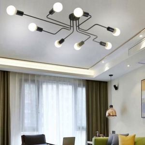 Lámparas de Pared Modernas de Estilo Americano, de Hierro Forjado, Retro, con Diseño de Laberinto de Plástico, para Interiores, Sala de Estar, Dormitorio, Comedor - Product Image 2