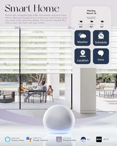 CF Energy Efficient American Standard Dooya Wifi Batterie Automatisée Blanc Blackout Double Couches Zebra Stores pour la Décoration de la Maison - Product Image 2