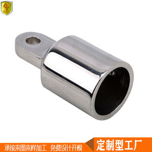 Capuchon coulissant en acier inoxydable de 32 mm pour joint de tuyau, connecteur de store/parasol, quincaillerie marine pour yacht/bateau rapide - Product Image 3