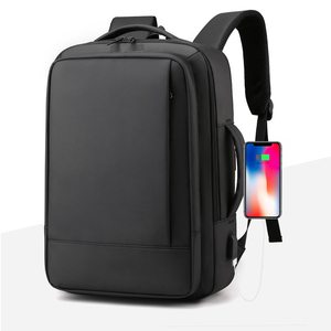 Expandable Waterproof outdoor Business <b>Laptop</b> <b>Backpack</b> Usb Rechargeable <b>Laptop</b> <b>Backpack</b> with Zipper Closure - Product Image 6