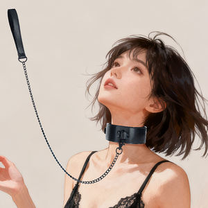 Collar y Cadena <span class=keywords><strong>de</strong></span> Bondage BDSM, Traje <span class=keywords><strong>de</strong></span> Restricción, Juego para Adultos, <span class=keywords><strong>Castigo</strong></span>, SM, Esclavo, Collares Inflables - Product Image 2