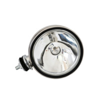 Projecteur universel chromé halogène, phare antibrouillard de remplacement, accessoire de projecteur, modèle de 156 mm de diamètre