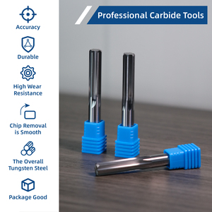 High Performance Tungsten Steel <strong>Cutting</strong> <strong>Tools</strong> Fine Finished Straight Groove Solid Carbide <strong>Reamer</strong> Coating Machine for <strong>Metal</strong> - Product Image 4