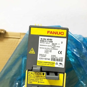 Fanuc มอเตอร์ไฟฟ้ากระแสสลับสำหรับเครื่องซีเอ็นซีอัตโนมัติแบบดั้งเดิม A06B-6114-H208 - Product Image 3