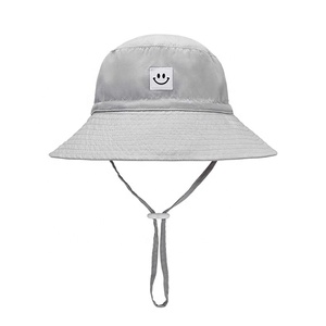 Bán Buôn Ngoài Trời Ngư Dân Hat Với Chuỗi Tùy Chỉnh Thêu Logo 100% Bông Trống Xô Hat - Product Image 2