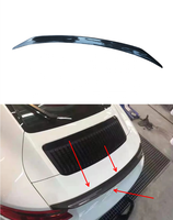 Aileron arrière en fibre de carbone DUCKTAIL pour Porsche 911 991 Carrera 4 S 4S, pièces de carrosserie haut de gamme