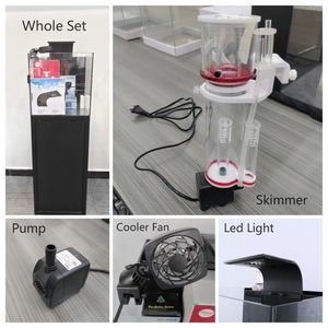 Acquario Marino Juyang Super Glass - Mini Acquario da Tavolo per Pesci d'Acqua Salata, con Pompa e Skimmer - Product Image 5