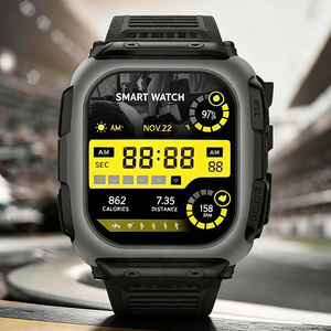 <span class=keywords><strong>Montre</strong></span> <span class=keywords><strong>connectée</strong></span> GPS d'extérieur DM66 avec altimètre, baromètre, boussole, écran AMOLED, compatible avec la commande vocale AI, étanche 5ATM, <span class=keywords><strong>montre</strong></span> <span class=keywords><strong>connectée</strong></span> sport - Product Image 2