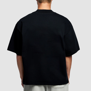 T-shirts Homme Streetwear en Coton Lourd Imprimés Personnalisés, Qualité <span class=keywords><strong>Luxe</strong></span> Haut <span class=keywords><strong>de</strong></span> Gamme, Coupe Oversize à Épaules Tombantes et Boxy - Product Image 2