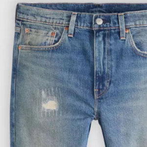Jeans de mezclilla a la moda para hombre, de alta calidad, cómodos para uso diario, con impresión de logotipo personalizado. - Product Image 5